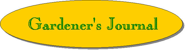 Gardener's Journal